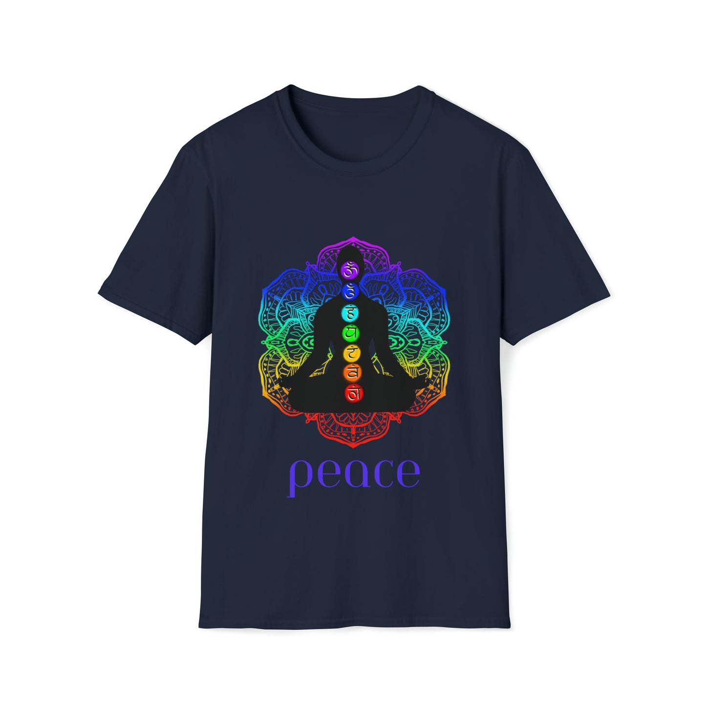 T-Shirt - Chakra Lotus - Peace