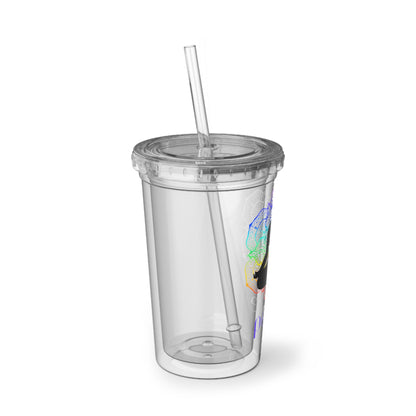 Acrylic Cup - Lotus Flower Chakra - Peace