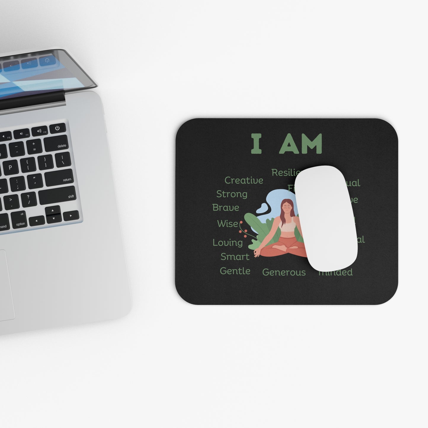 Mouse Pad (Rectangle) - I am - woman