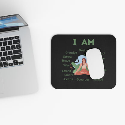Mouse Pad (Rectangle) - I am - woman