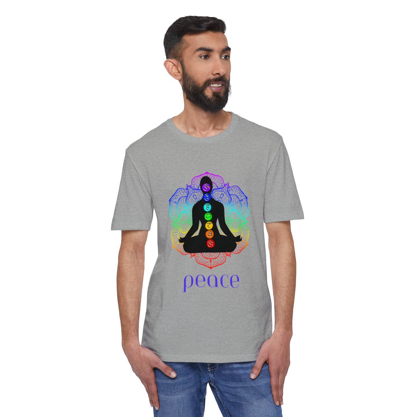 Unisex District® Re-Tee® - Chakra peace