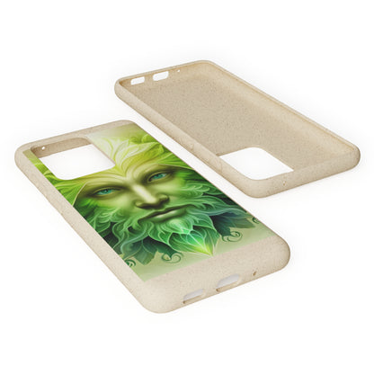 Biodegradable Phone Cases - Green Man - Spring - Rebirth