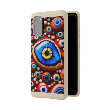 Biodegradable Phone Cases - Eye beads