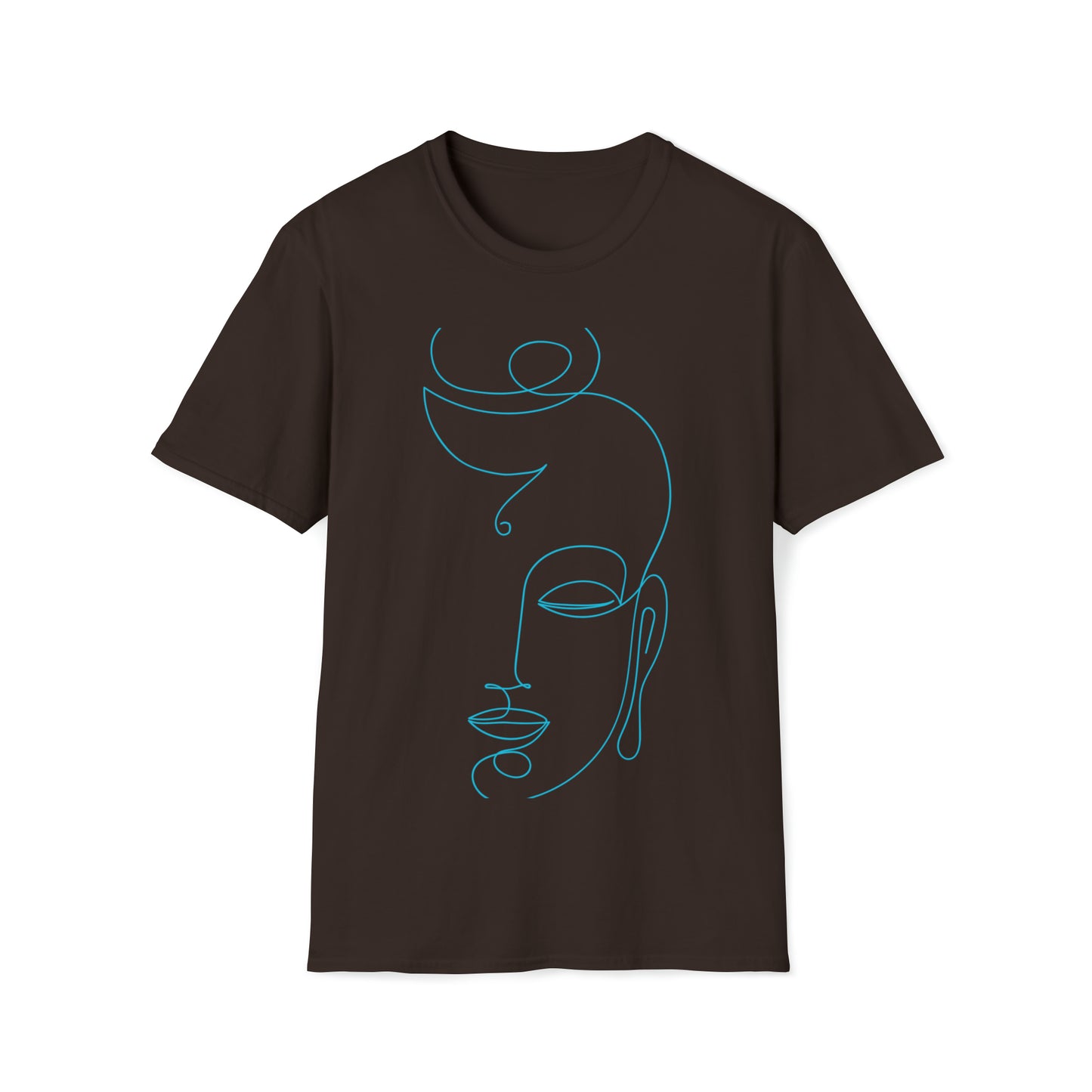 T-Shirt - Buddha outline