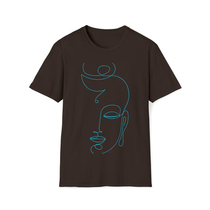 T-Shirt - Buddha outline