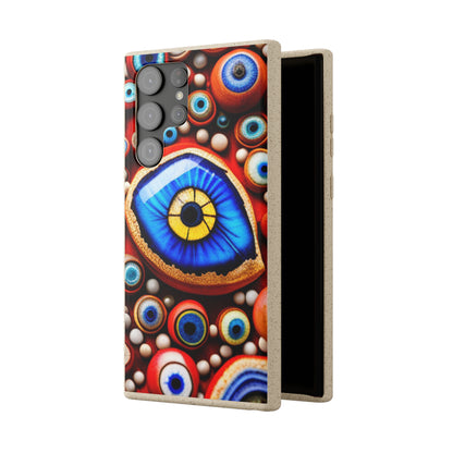 Biodegradable Phone Cases - Eye beads