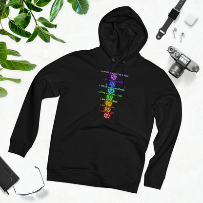 Eco-friendly Unisex Cruiser Hoodie - I am chakra