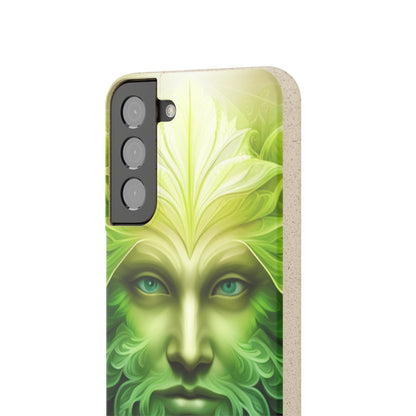 Biodegradable Phone Cases - Green Man - Spring - Rebirth