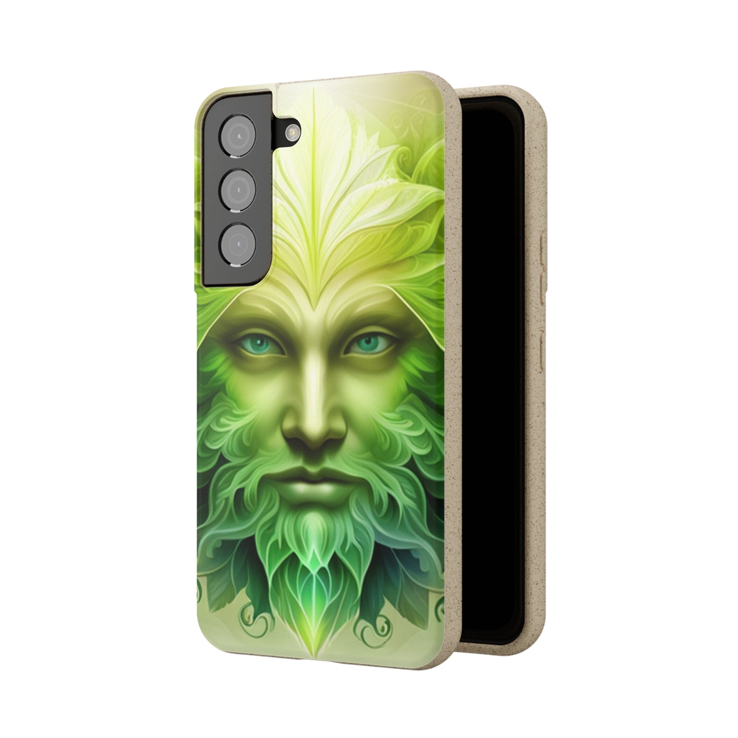 Biodegradable Phone Cases - Green Man - Spring - Rebirth