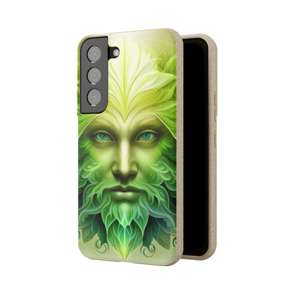 Biodegradable Phone Cases - Green Man - Spring - Rebirth