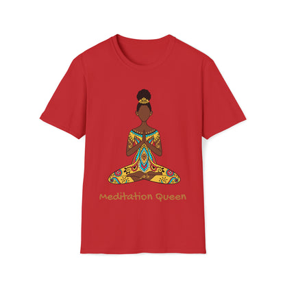 T-Shirt - African American Meditation Queen