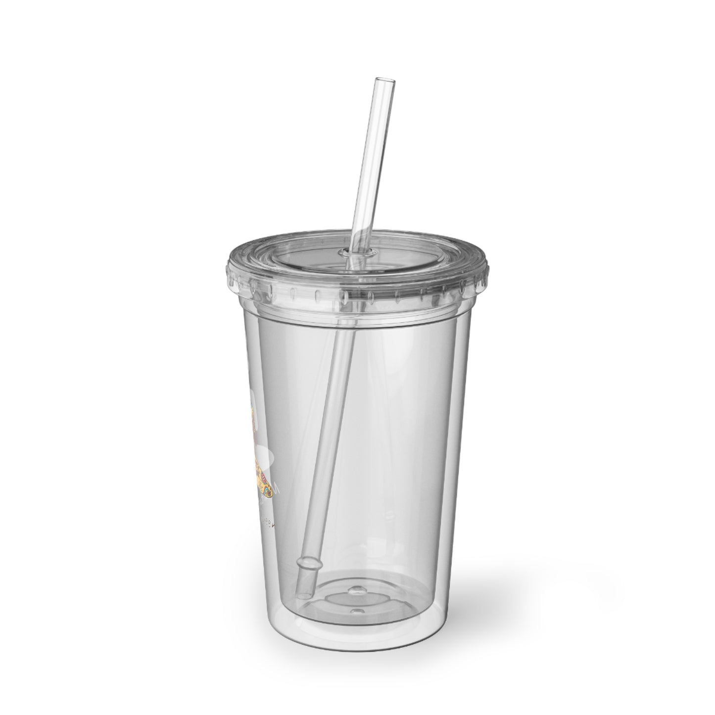 Acrylic Cup - Meditation Queen