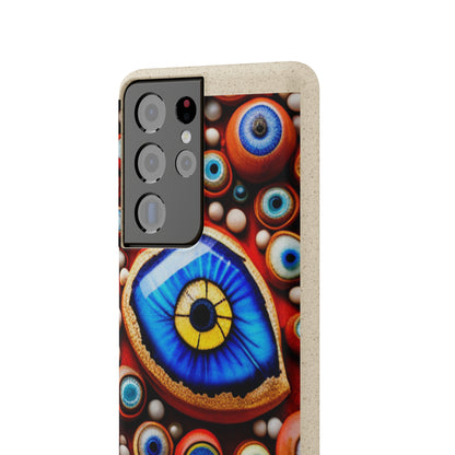 Biodegradable Phone Cases - Eye beads