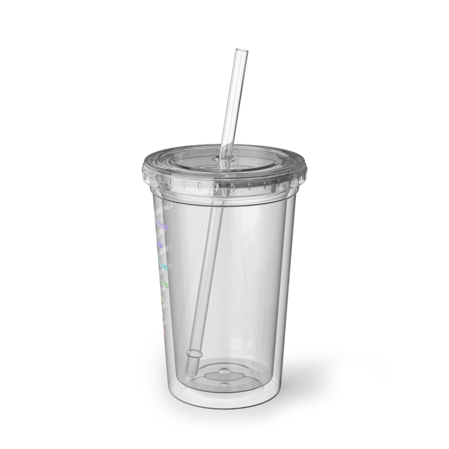 Acrylic Cup - I am One with the Divine