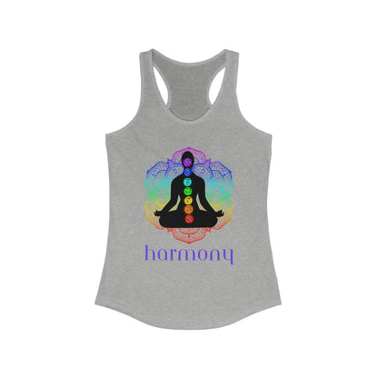 Women's Ideal Racerback Tank - Lotus Flower - Harmony