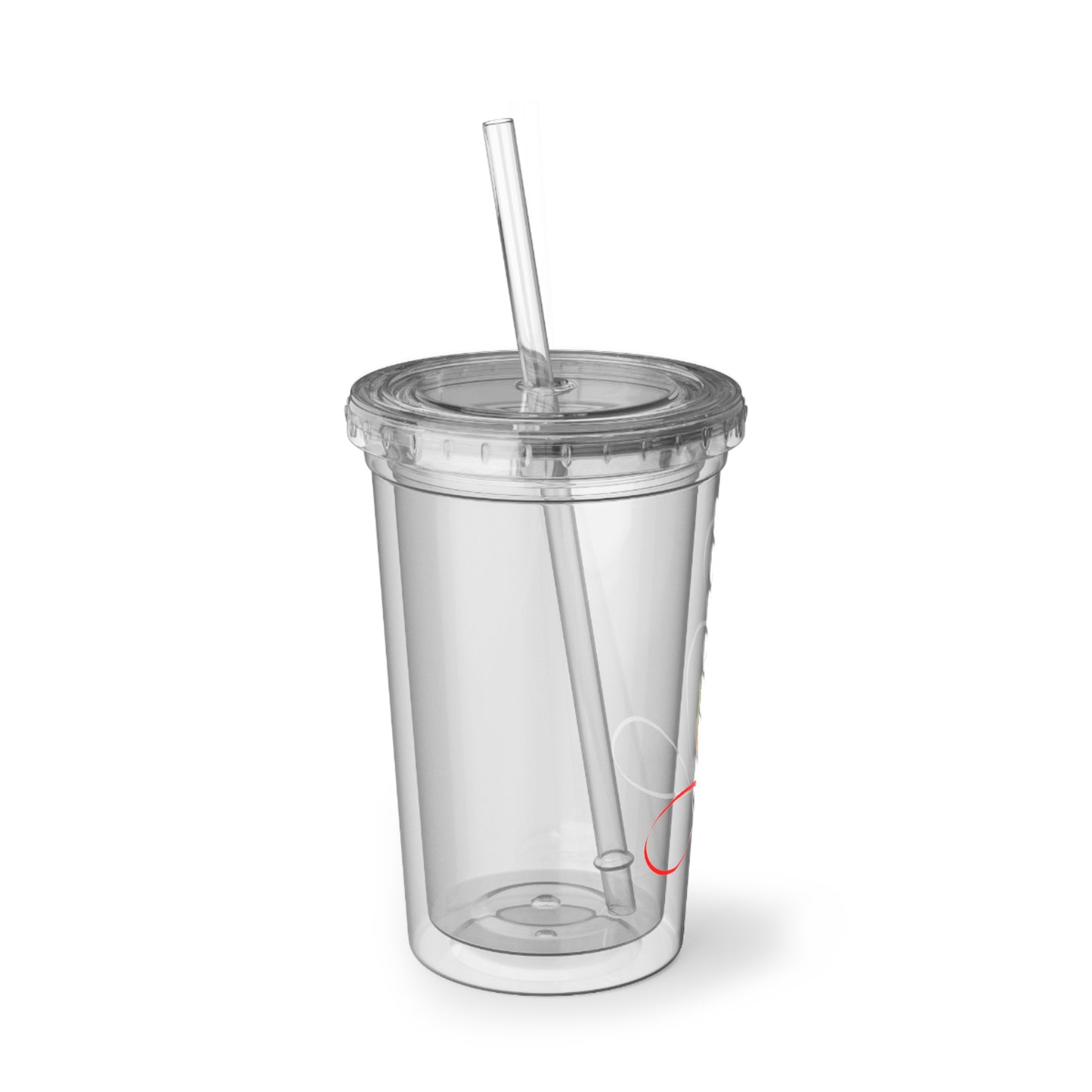 Acrylic Cup - Chakra over outlined body