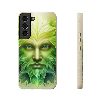 Biodegradable Phone Cases - Green Man - Spring - Rebirth