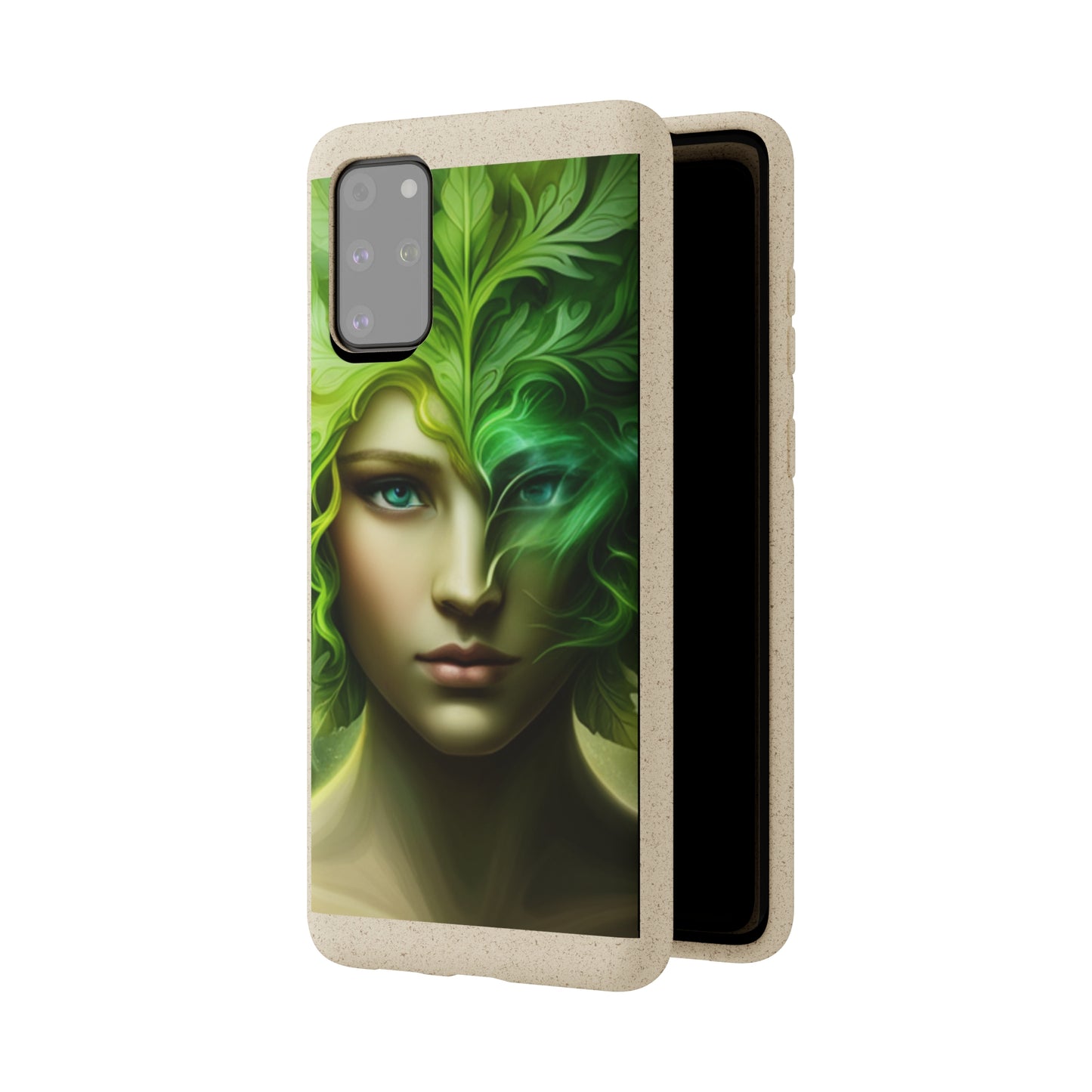 Biodegradable Phone Cases - Green Woman - Spring - Rebirth