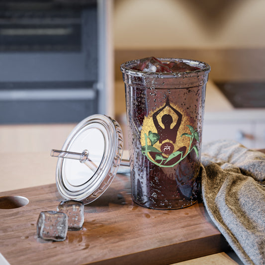 Acrylic Cup - Nature Yoga - Namaste