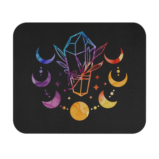 Mouse Pad (Rectangle) - Crystal Moon