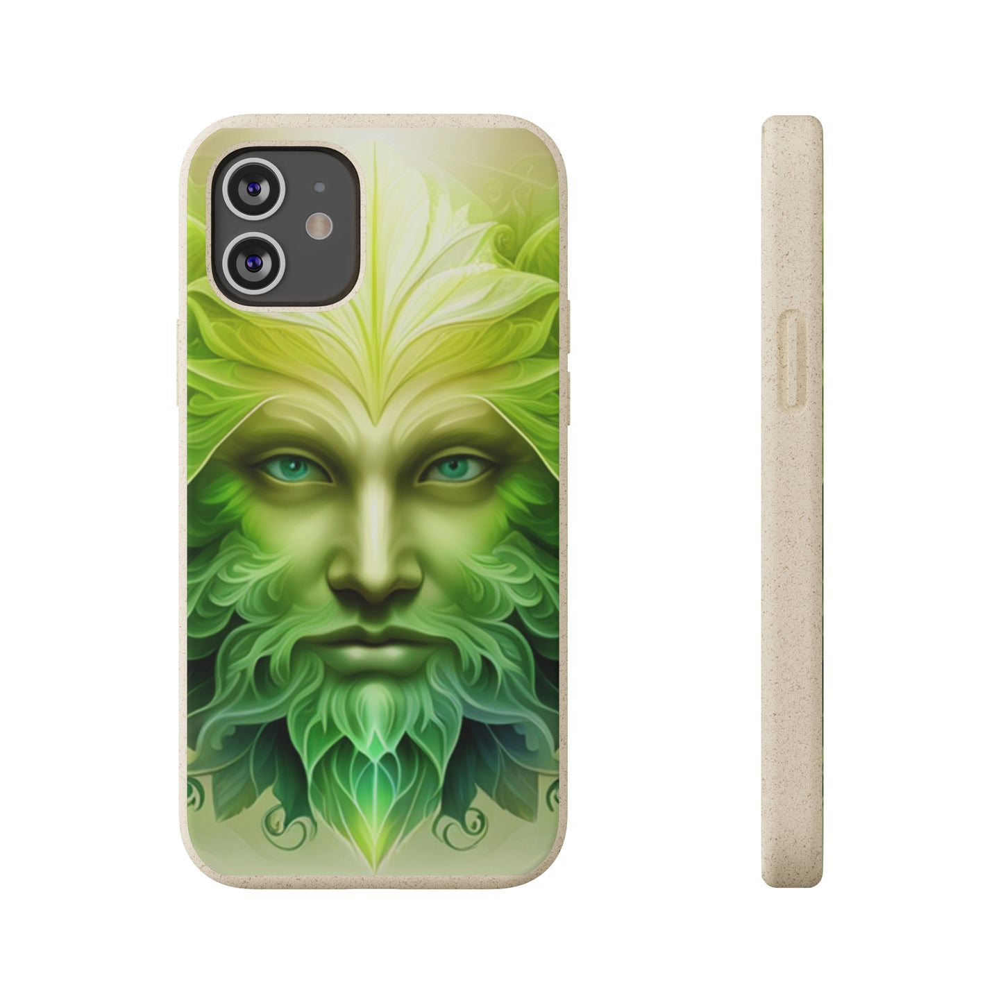 Biodegradable Phone Cases - Green Man - Spring - Rebirth