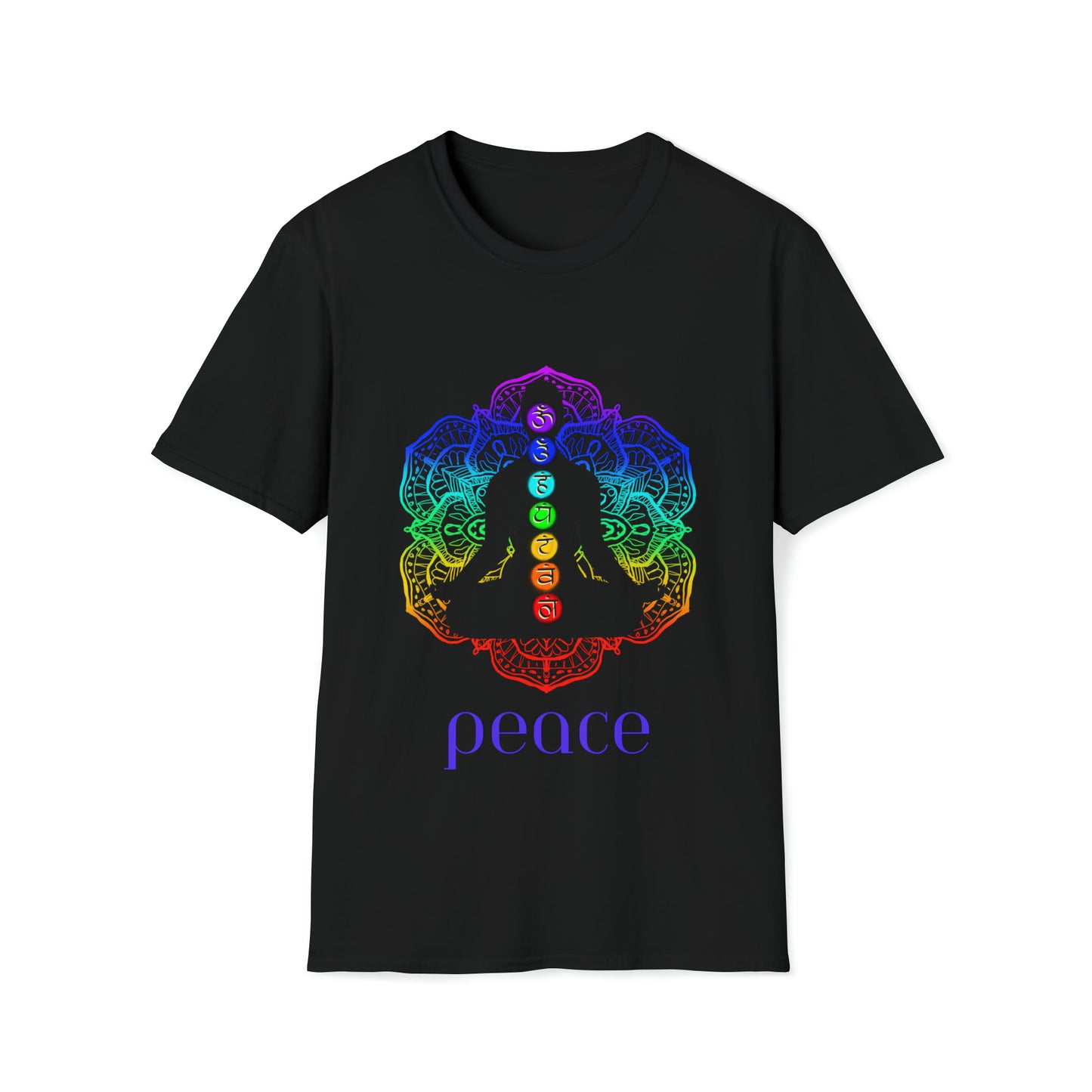 T-Shirt - Chakra Lotus - Peace