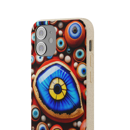 Biodegradable Phone Cases - Eye beads