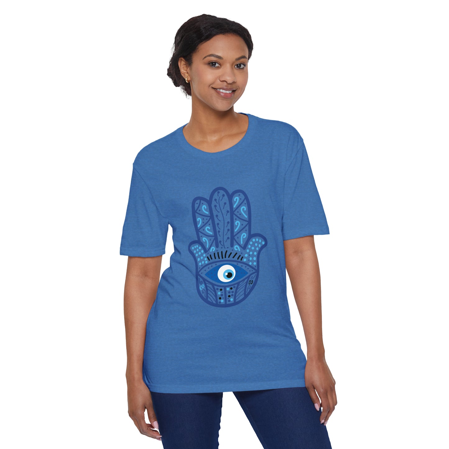 Unisex District® Re-Tee® - Hamsa - ancient symbol of health