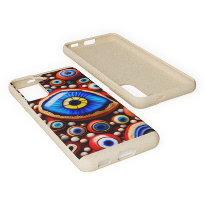 Biodegradable Phone Cases - Eye beads