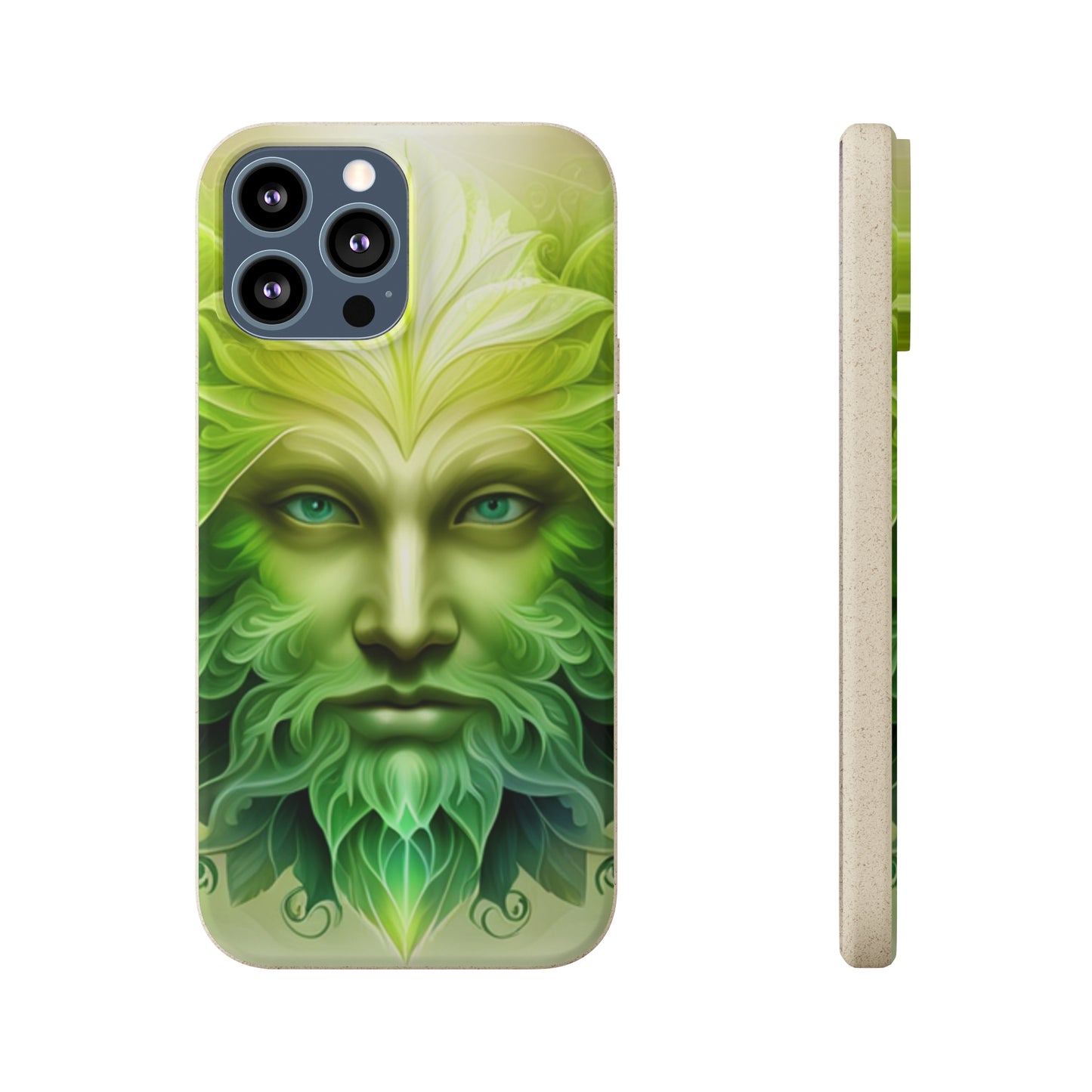 Biodegradable Phone Cases - Green Man - Spring - Rebirth
