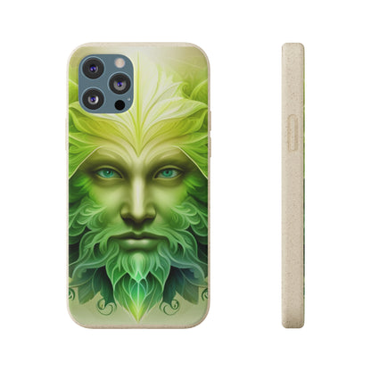 Biodegradable Phone Cases - Green Man - Spring - Rebirth