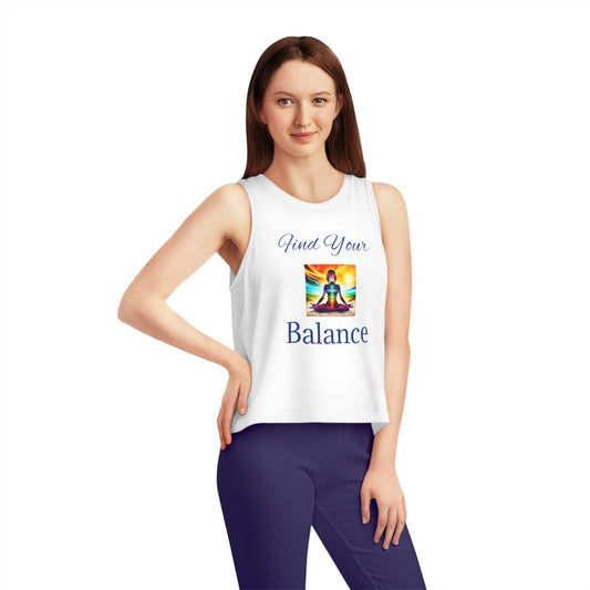 Women's Dancer Cropped Tank Top - Anime chakra